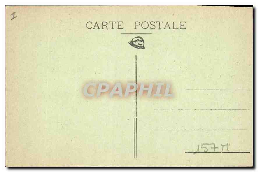 CPA Dijon tour de Bar  — Rückseite