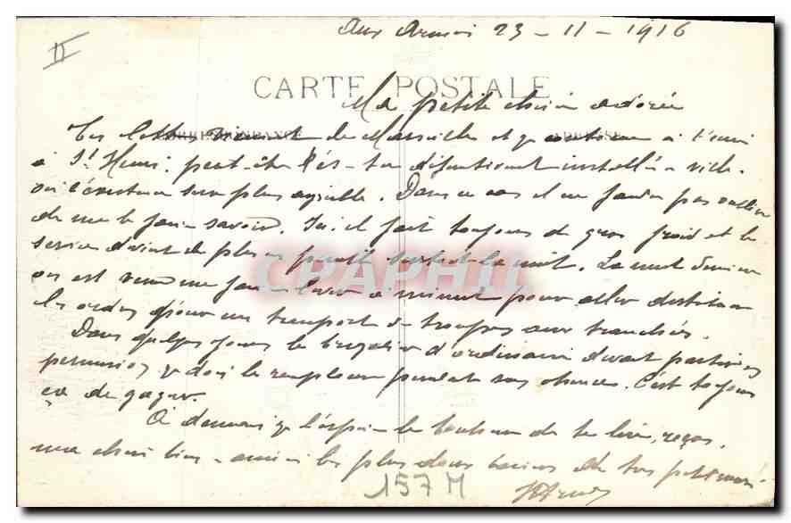 CPA Dijon Lycee de jeunes filles rue Condorcet  — Verso