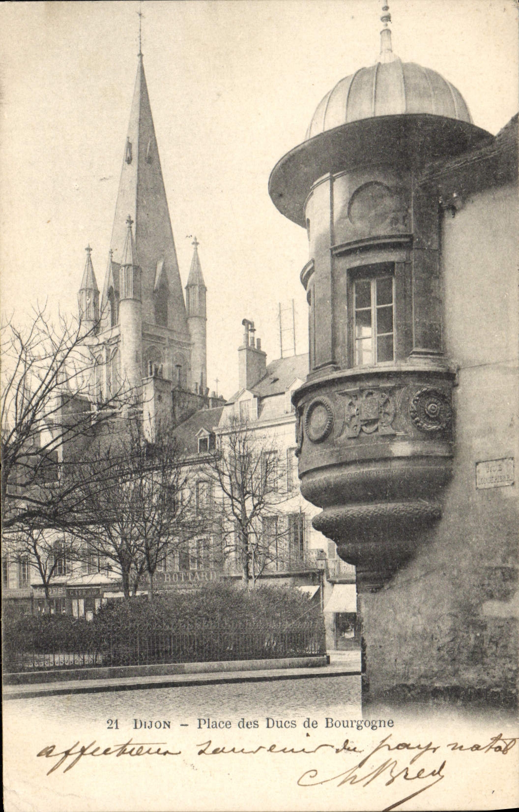 CPA Dijon place des Ducs de Bourgogne 