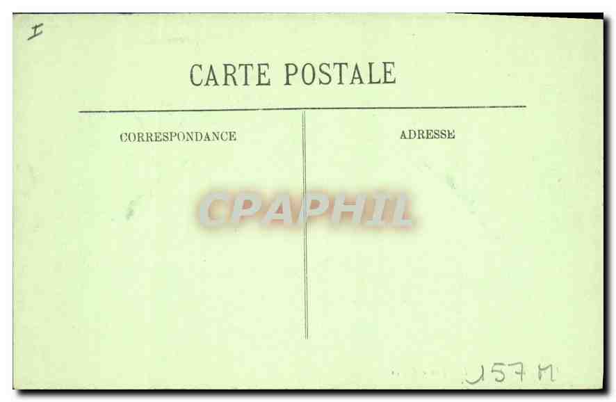 CPA Dijon le Square Darcy  — Rückseite