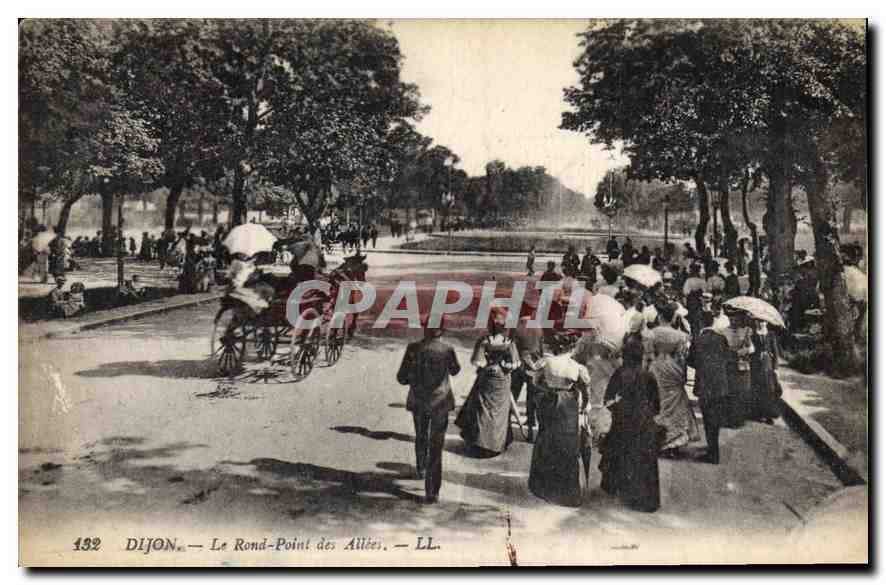 Dijon — Le Rond-Point des Allées — LL. n°132