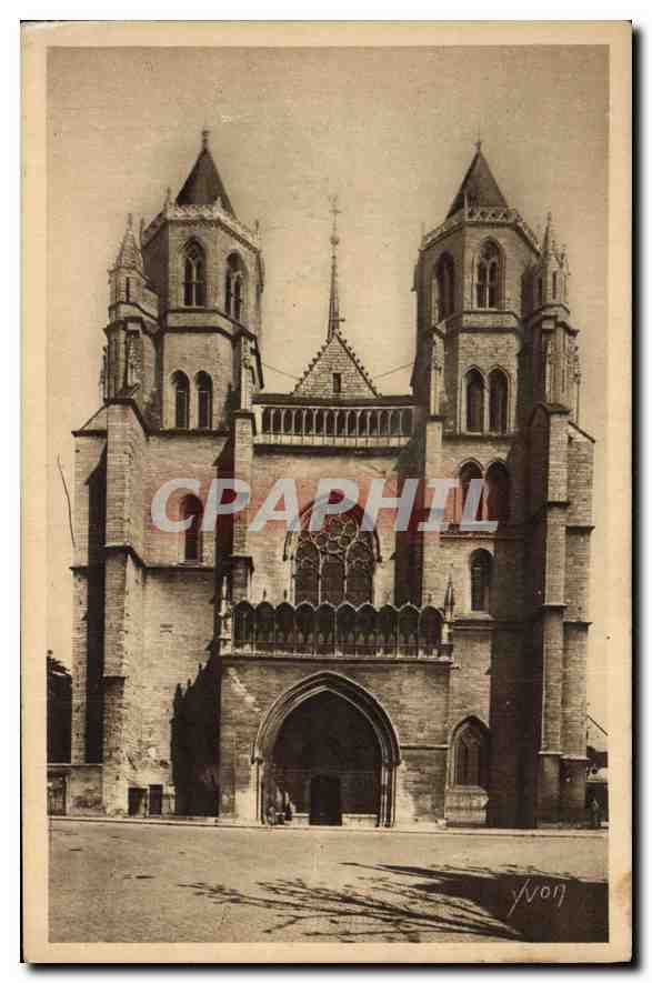 CPA Dijon Cote d'Or eglise Saint Benigne 