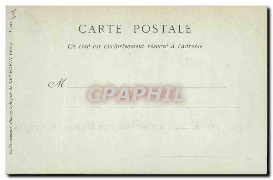 CPA Chateau de Cheverny la salle des Armures  — Rückseite