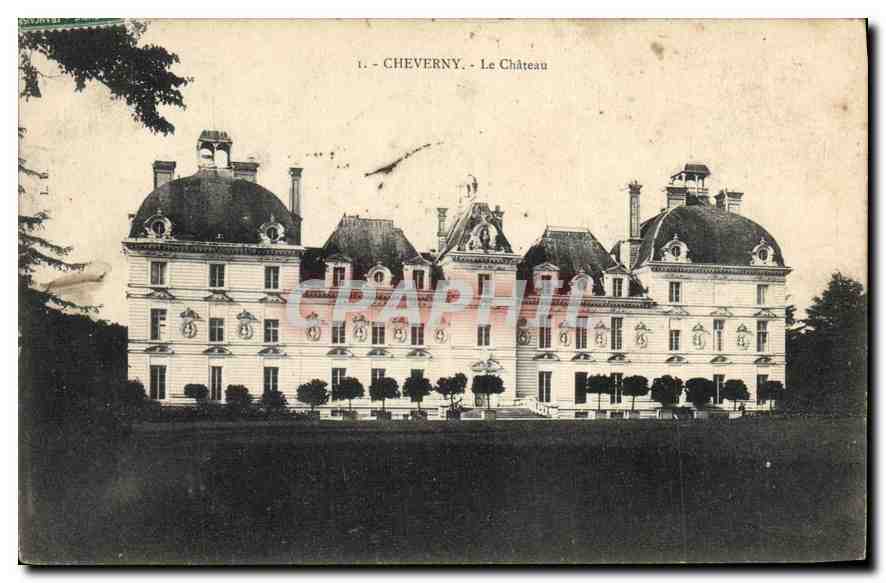 Cheverny - Le Château — éditeur anonyme, n°1 - Anverso
