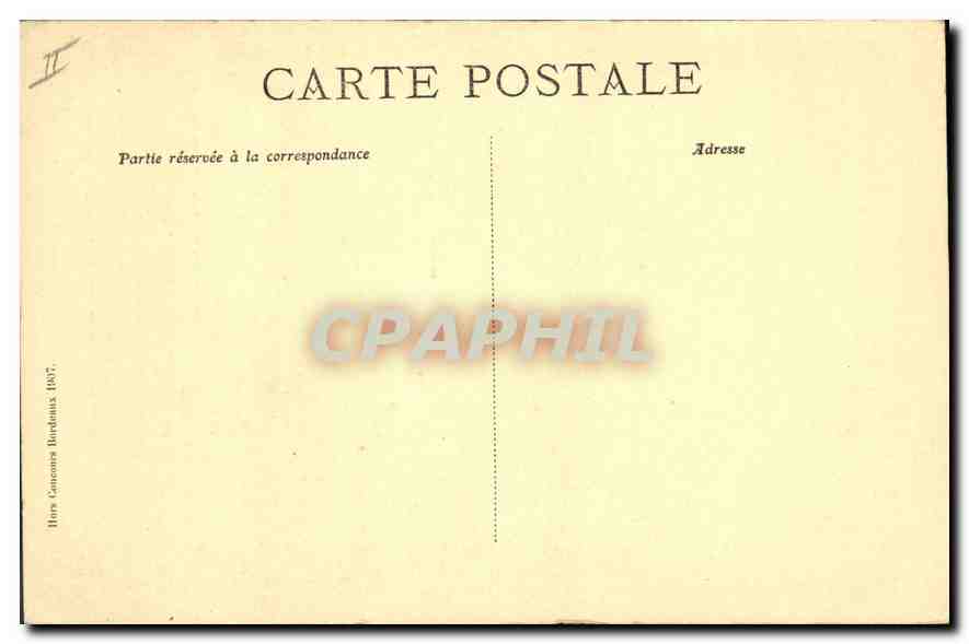 Château de Cheverny — Collection Historique des Châteaux de France — H. Chevrier, éditeur, Paris, n° (20) — Rückseite