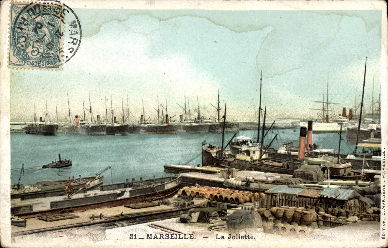 CPA Marseille la Joliette 