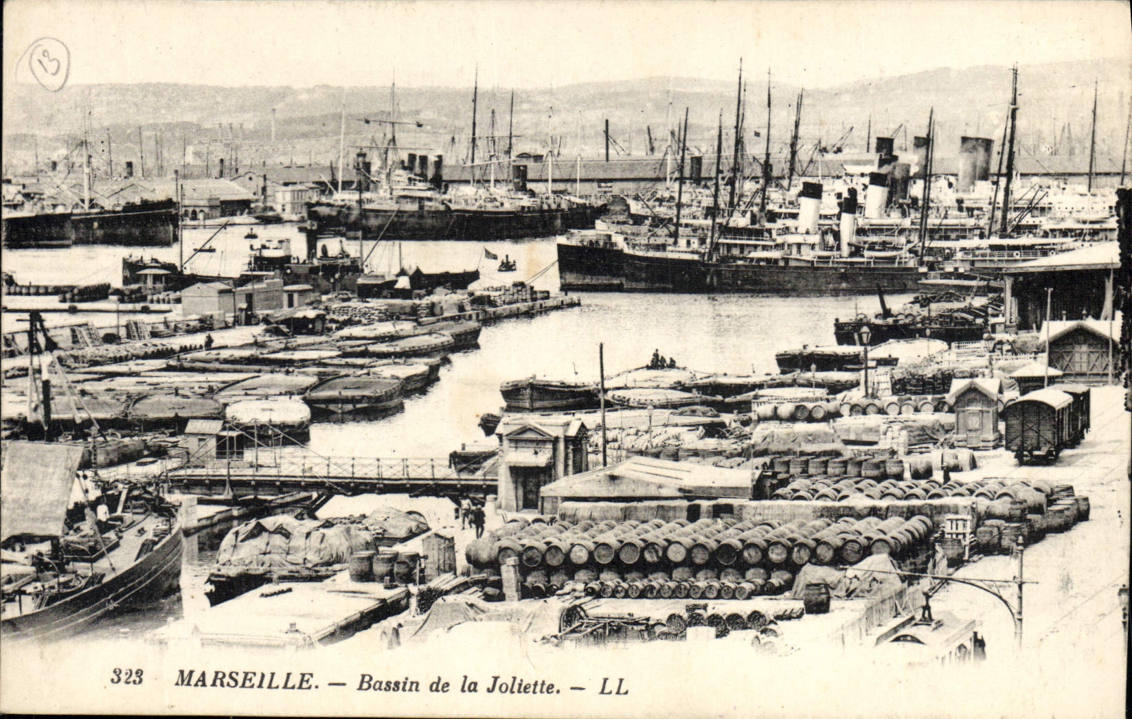 CPA Marseille Bassin de la Joliette 