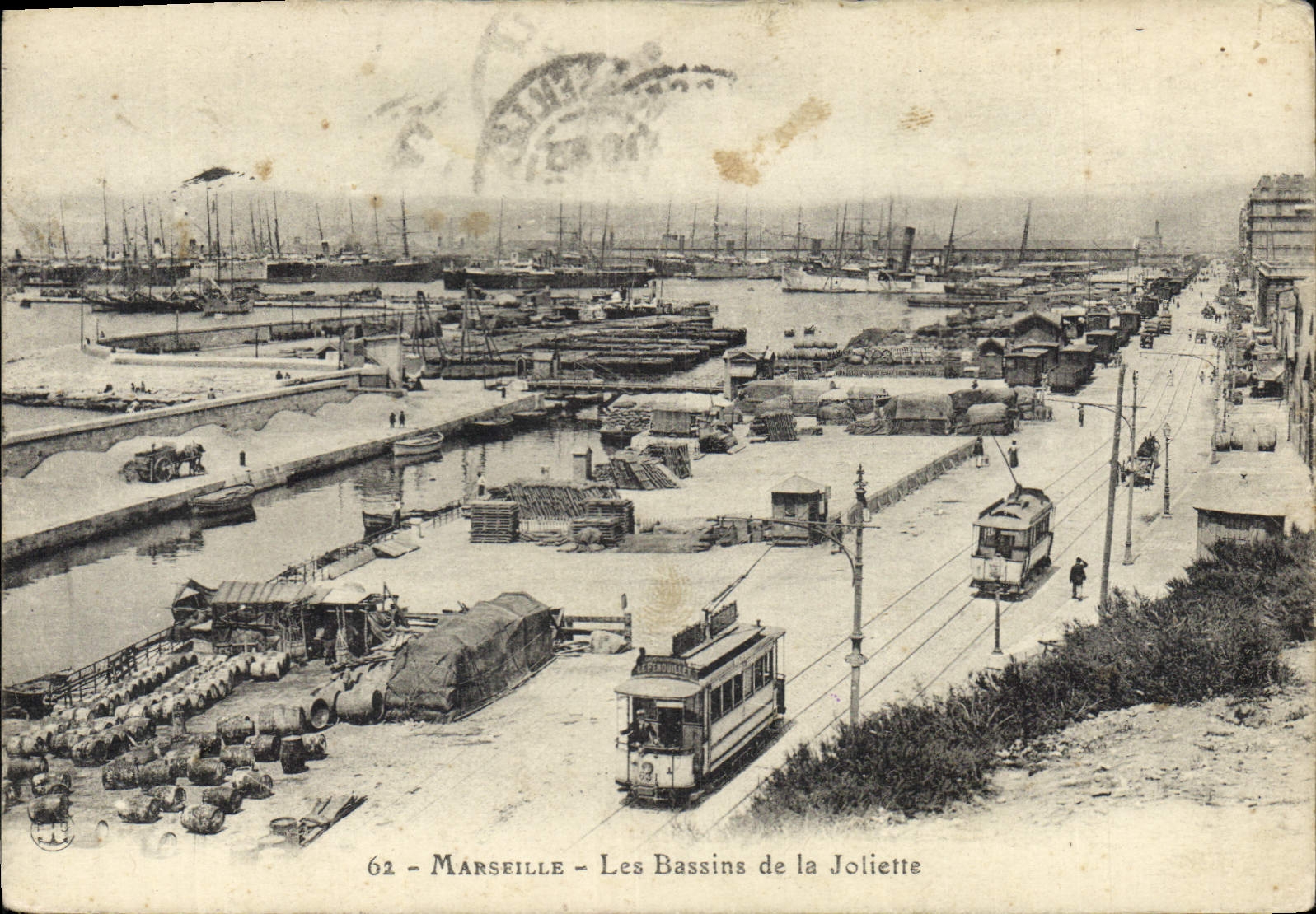 CPA Marseille les Bassins de la Joliette 