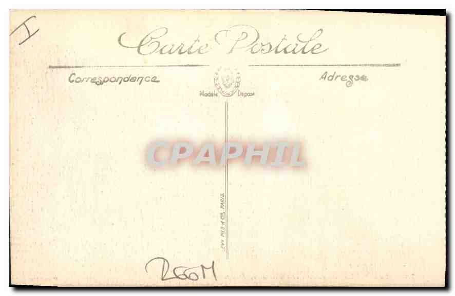 CPA Marseille Bassins et Quais de la Joliette  — Rückseite