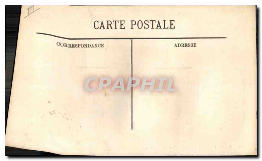 CPA Marseille Bassins et Quais de la Joliette  — Rückseite