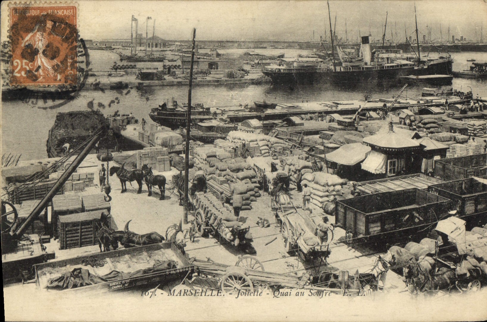 Marseille - Joliette - Quai au Soufre — E. L.