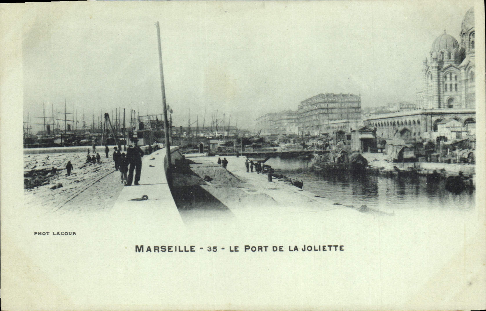Marseille - Le Port de La Joliette — Phot Lacour n°35