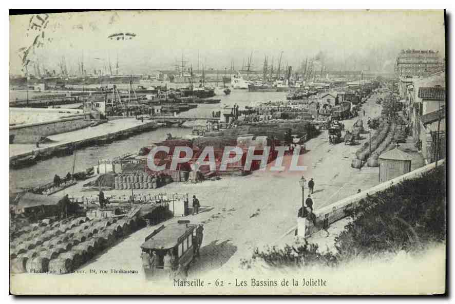 CPA Marseille Bassins de la Joliette 