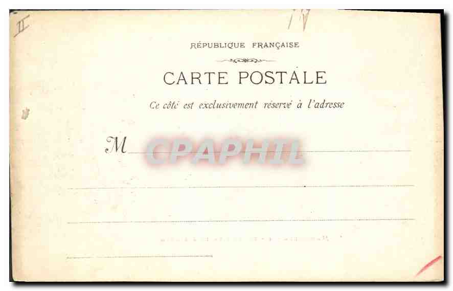 Marseille - Bassin der Joliette — Verlag N. G., Nr. 4 — Rückseite