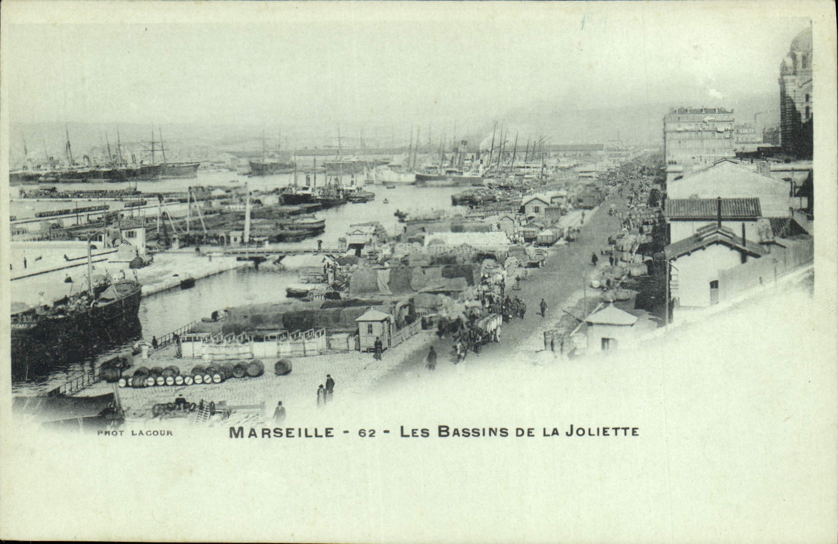 CPA Marseille les Bassins de la Joliette 