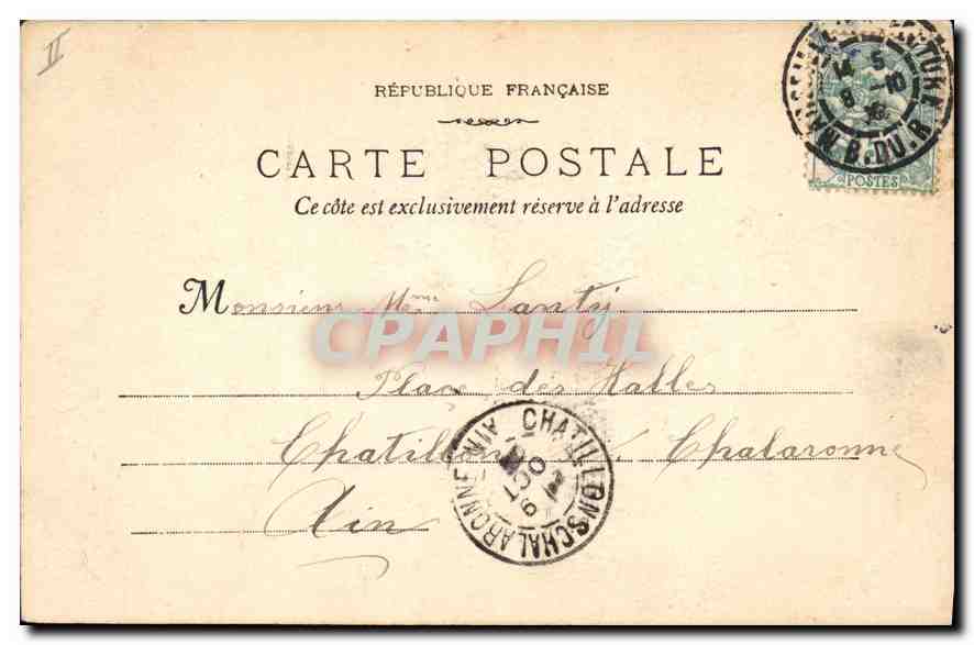 Marseille - 62 - Les Bassins de la Joliette — Phototype E. Lacoud, 39, rue Thubaneau — Verso