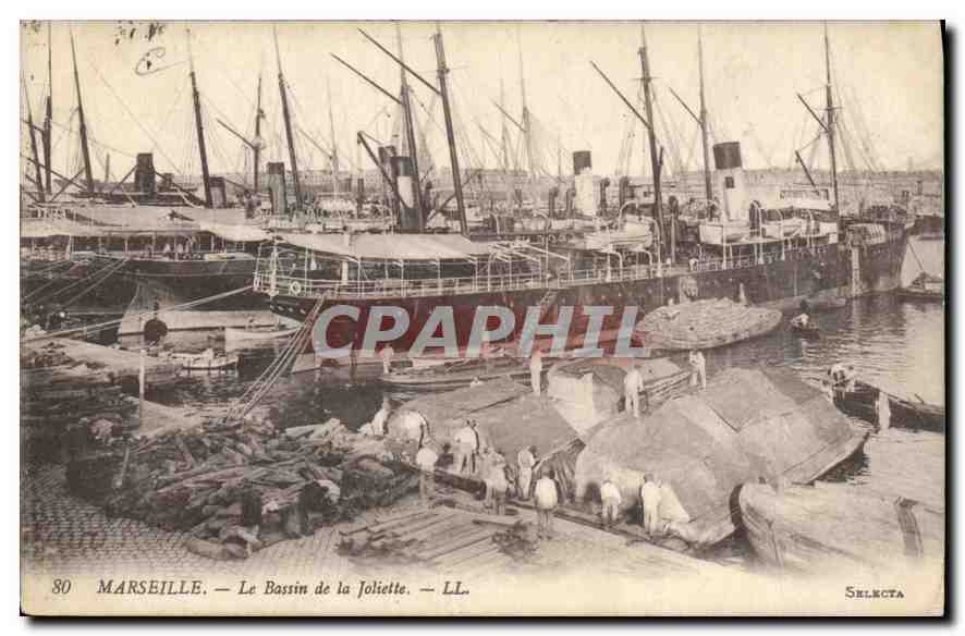 Marseille — Le Bassin de la Joliette — Selecta, n°80
