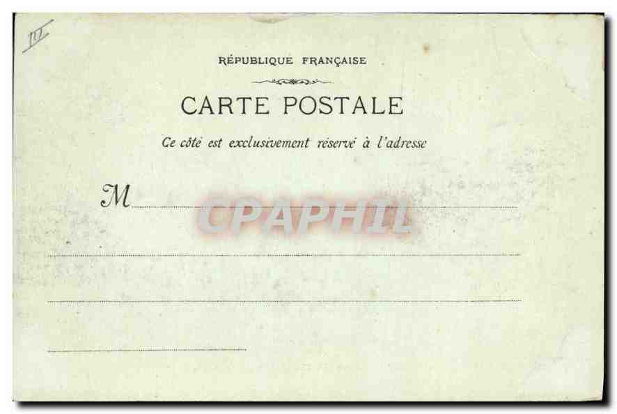 CPA Marseille la Joliette un Chantier de Debarquement  — Rückseite