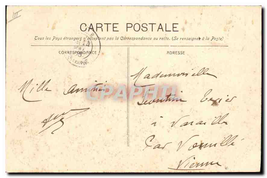 CPA Marseille vue generale des Bassins de la Joliette  — Verso