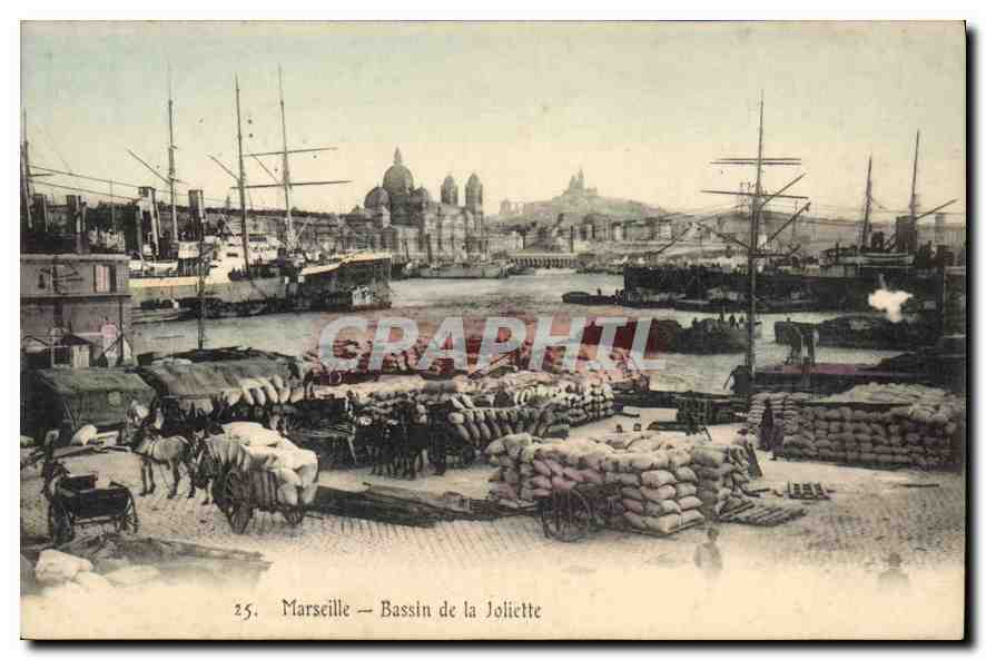 Marseille — Bassin de la Joliette — Graphil