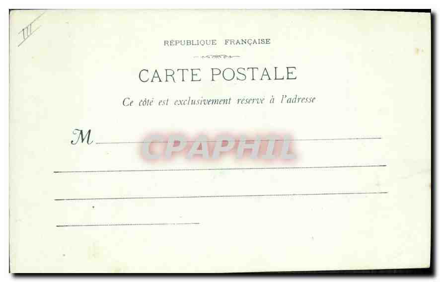CPA Marseille le Quai des Forges  — Rückseite