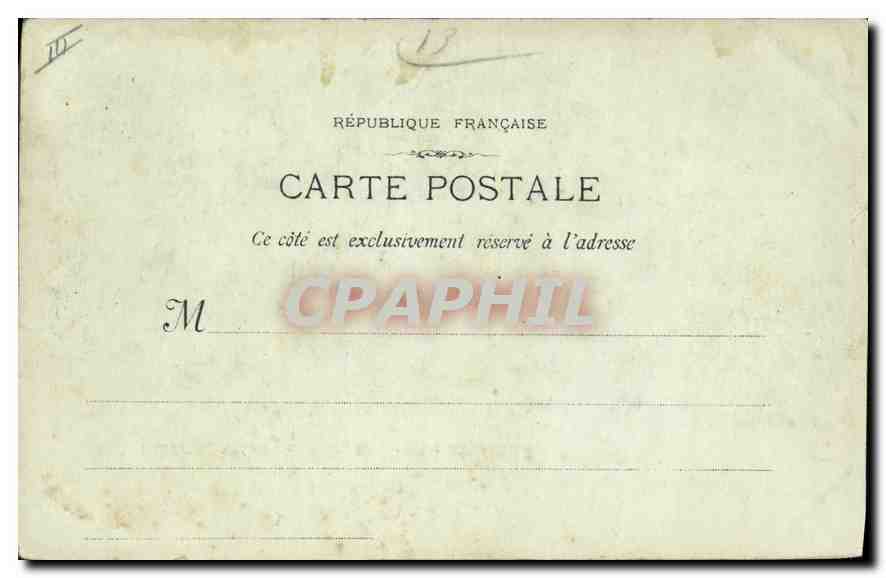 CPA Marseille les Bassins de la Joliette  — Rückseite