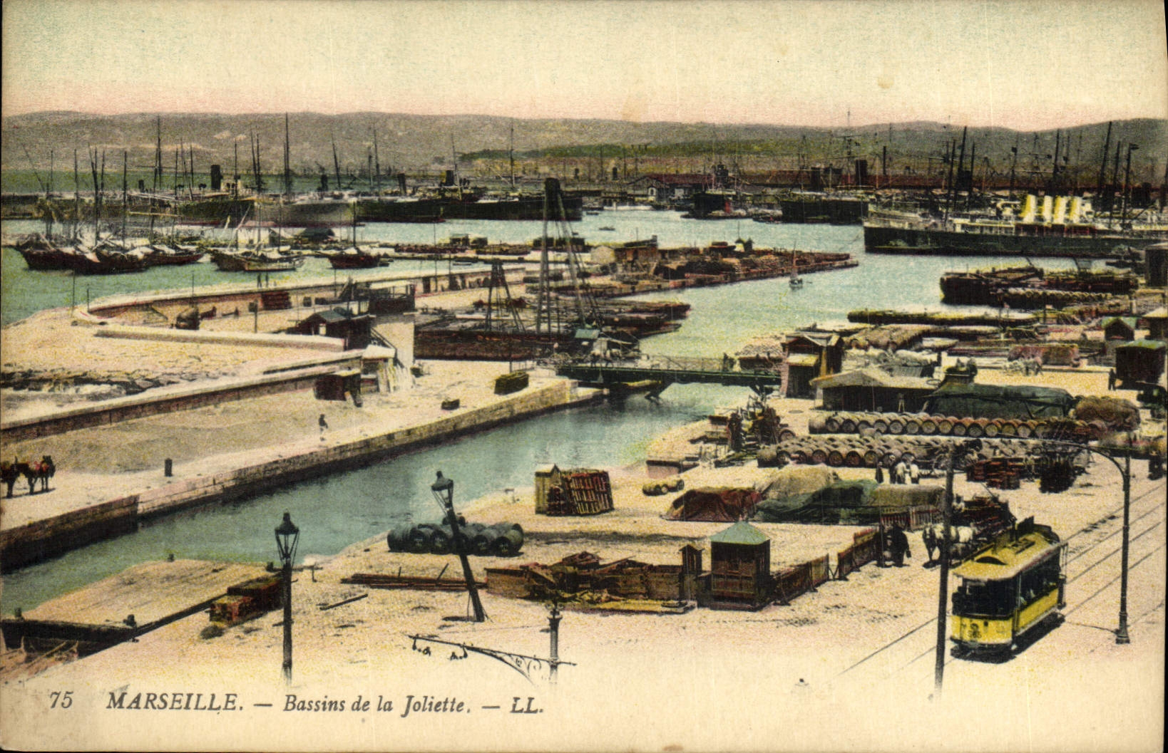 Marseille — Bassins de la Joliette — LL. n°75