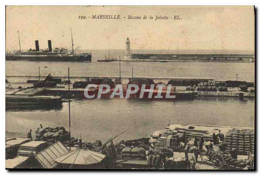 Marseille - Bassins de la Joliette - EL. - N°199
