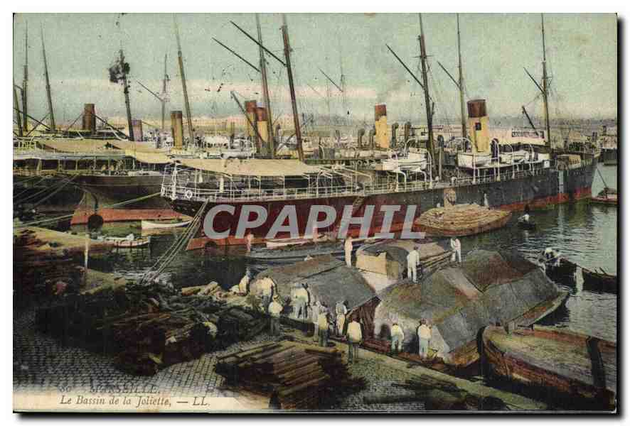 Marseille — Le Bassin de la Joliette — LL