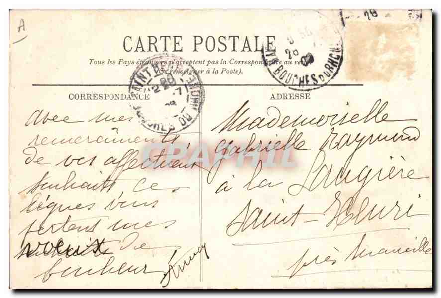 Marseille — Le Bassin de la Joliette — LL — Reverso