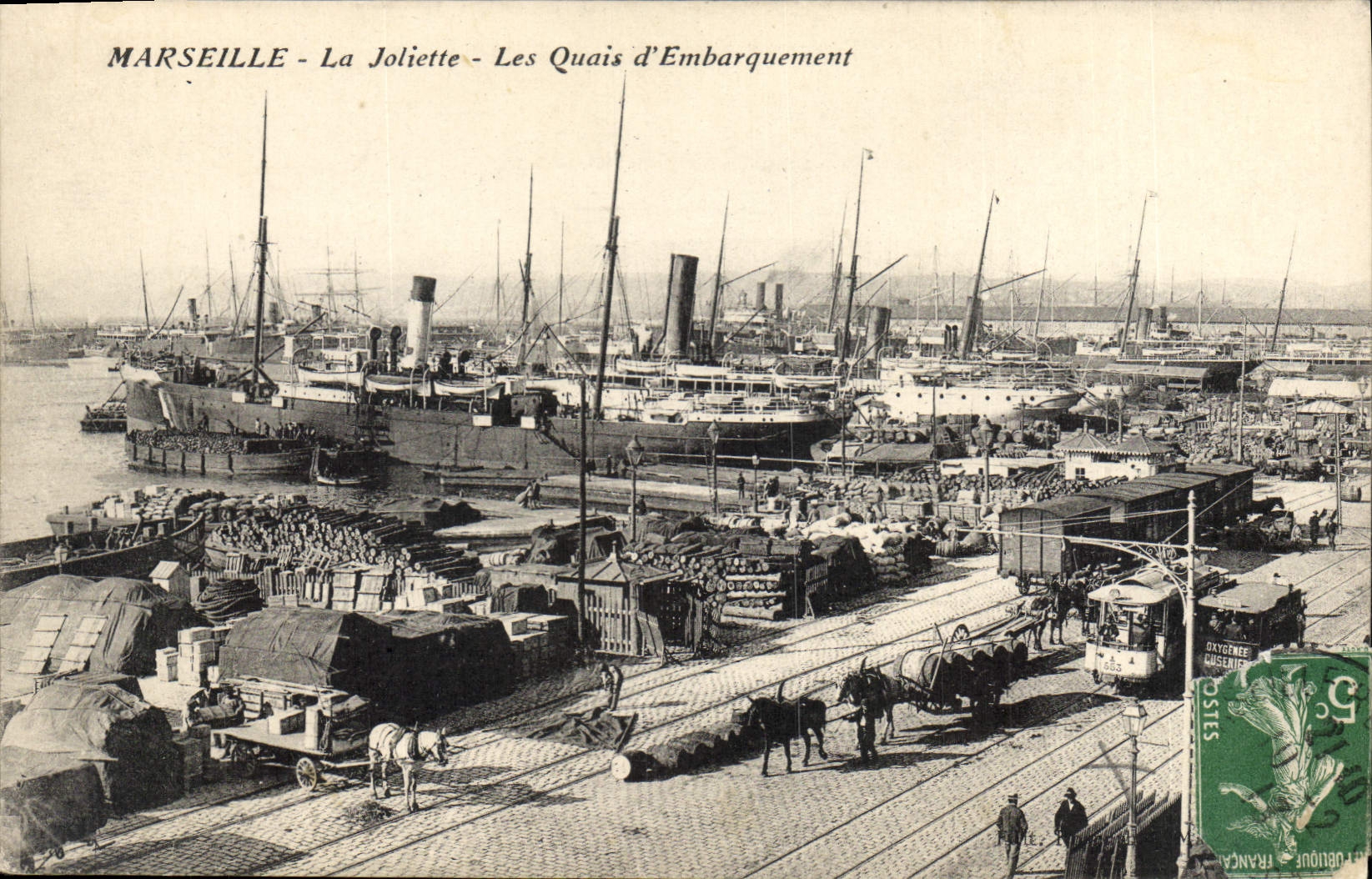 Marseille - La Joliette - Les Quais d'Embarquement — Éditeur : Oxygène Marseille