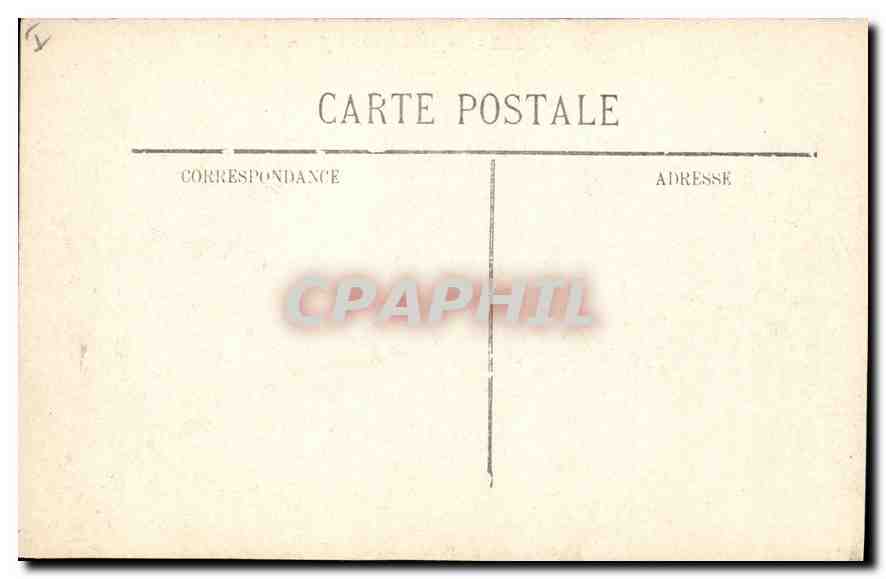 CPA Marseille Promenade de la Jetee  — Verso
