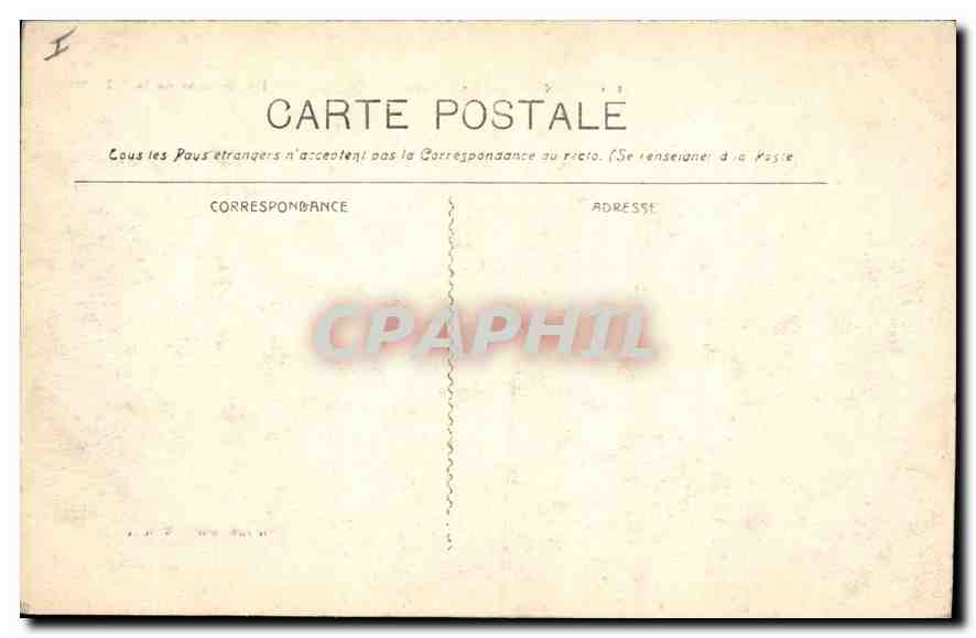 CPA Marseille le Phare Ste Marie et les Bassins de la Joliette  — Rückseite