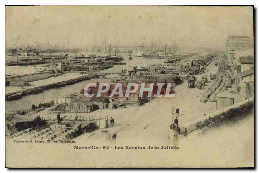 CPA Marseille les Bassins de la Joliette 