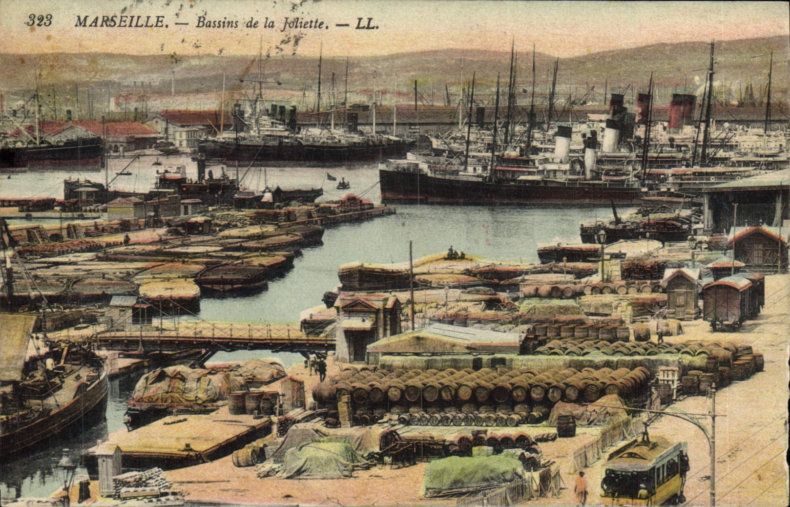Marsella — Muelles de Joliette — LL. — n° 323