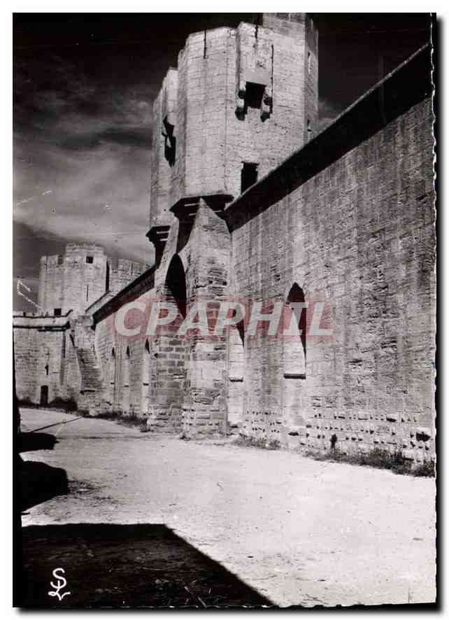 Aigues-Mortes (Gard) — La Porte e i muri di difesa del quartiere della Poudrière — Edizioni Scheller, Albi