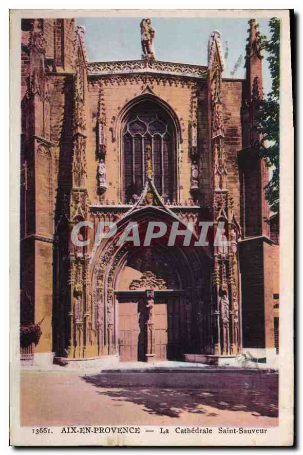 Aix-en-Provence — Die Kathedrale Saint-Sauveur — Druckerei 'Adia'