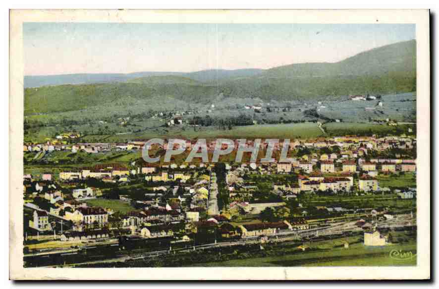 CPA Amberieu en Bugey Ain vue generale 