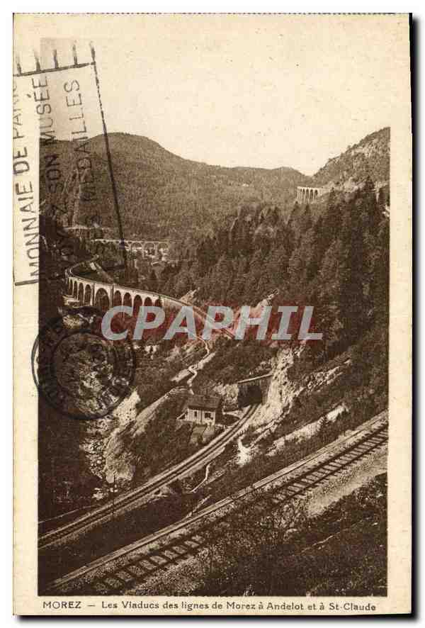 CPA Morez les Viaducs des lignes de Morez a Andelot et a St Claude 