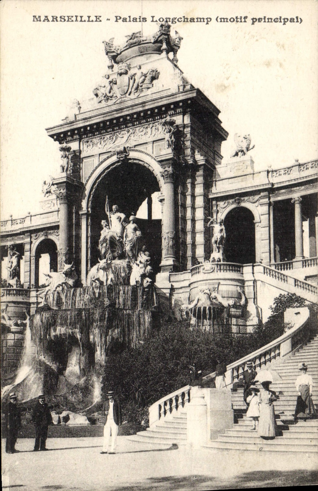 Marseille - Palais Longchamp (motif principal)