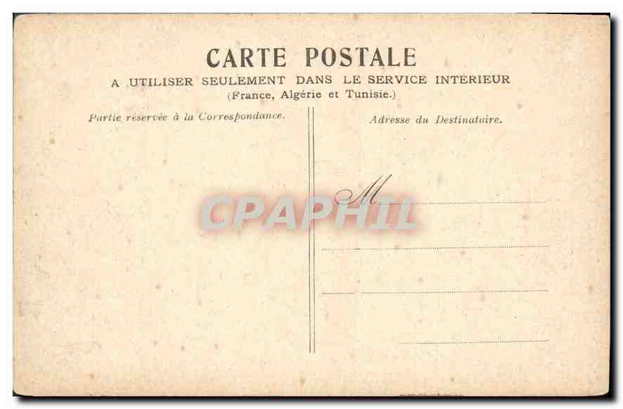 CPA Paris jardin des Plantes  — Rückseite