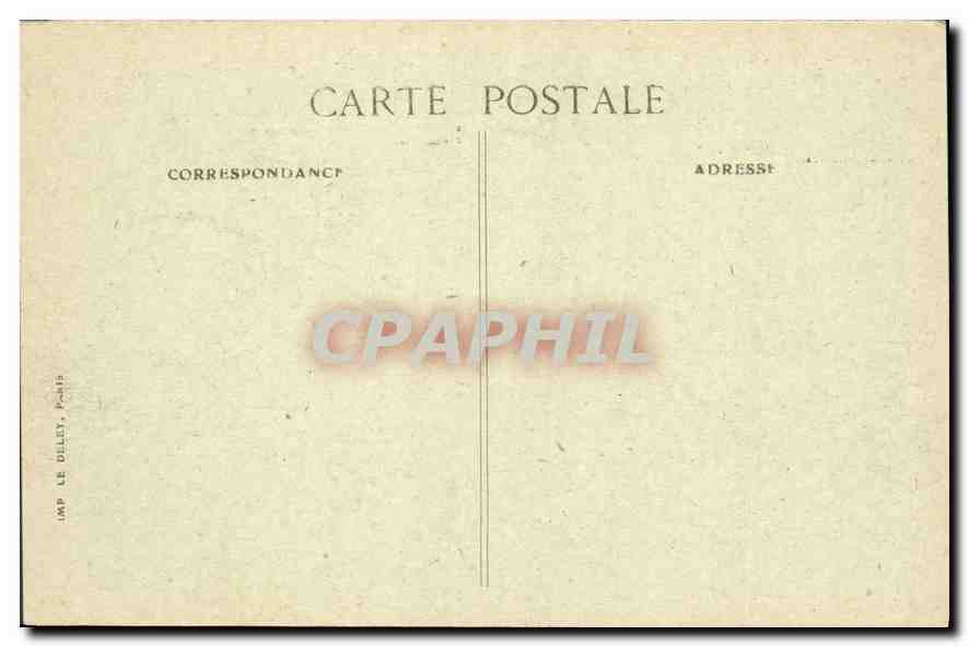 CPA Paris l'hotel de Ville premiere pierre posee en 1593 completement detruit en 1871 reconstruit de — Rückseite
