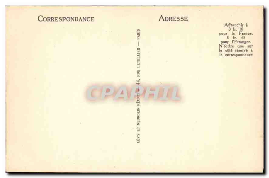CPA La Turbie Porte Romaine  — Rückseite