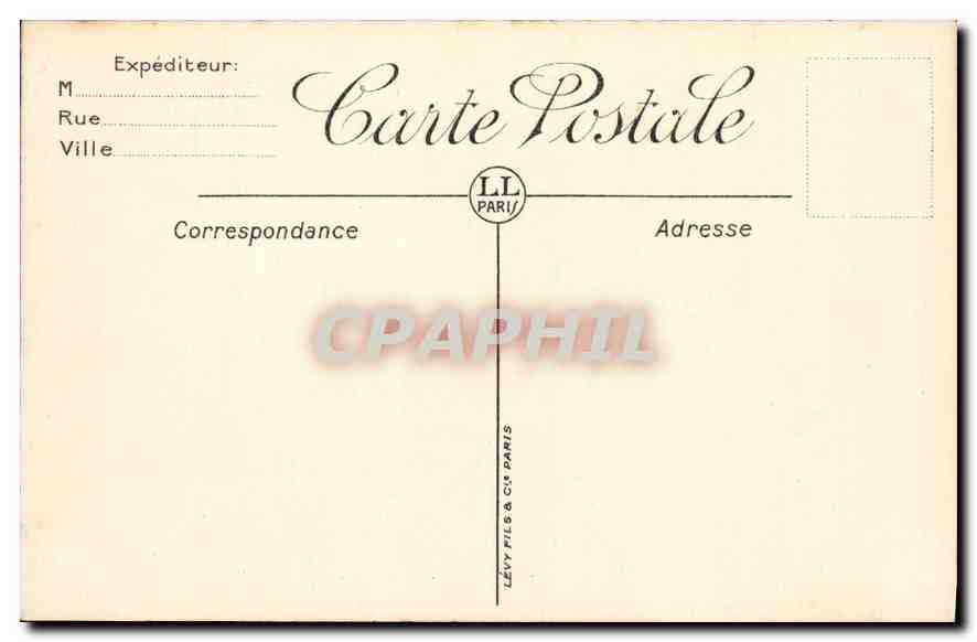CPA La Turbie vue generale et la Tete de Chien  — Rückseite