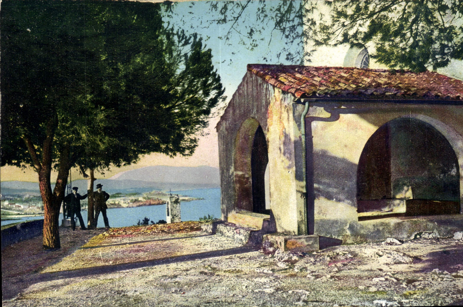 CPA Cap d'Antibes chapelle Notre Dame de la Garde 