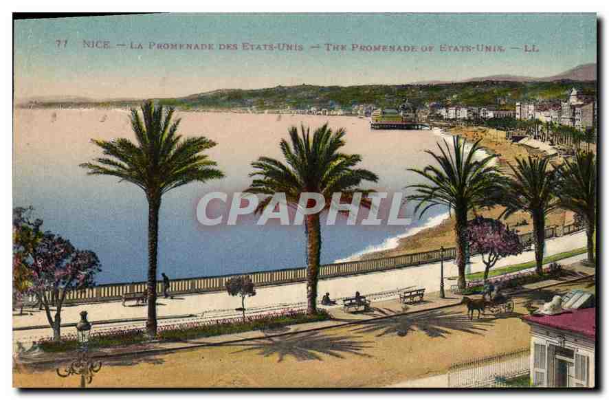 CPA Nice La Promenade des Etats Unis 