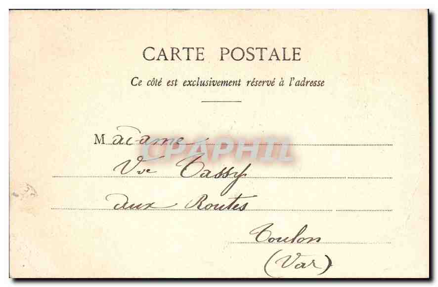 CPA Nice Promenade des Anglais et Jetee Promenade  — Verso
