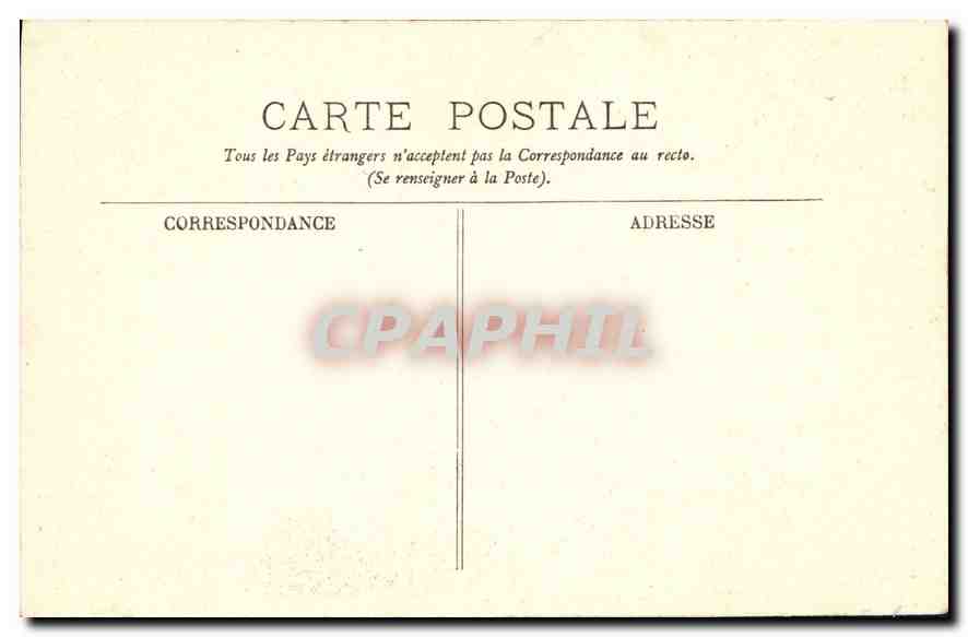 CPA Chenonceaux Le Chateau Le puits et les Communs  — Rückseite