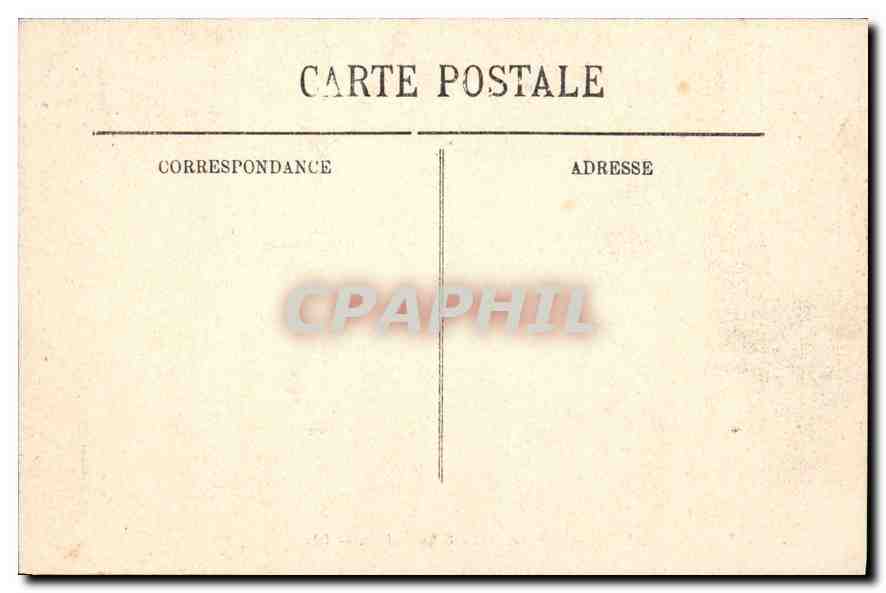 CPA Chenonceaux Le Chateau La Grande Allee  — Rückseite
