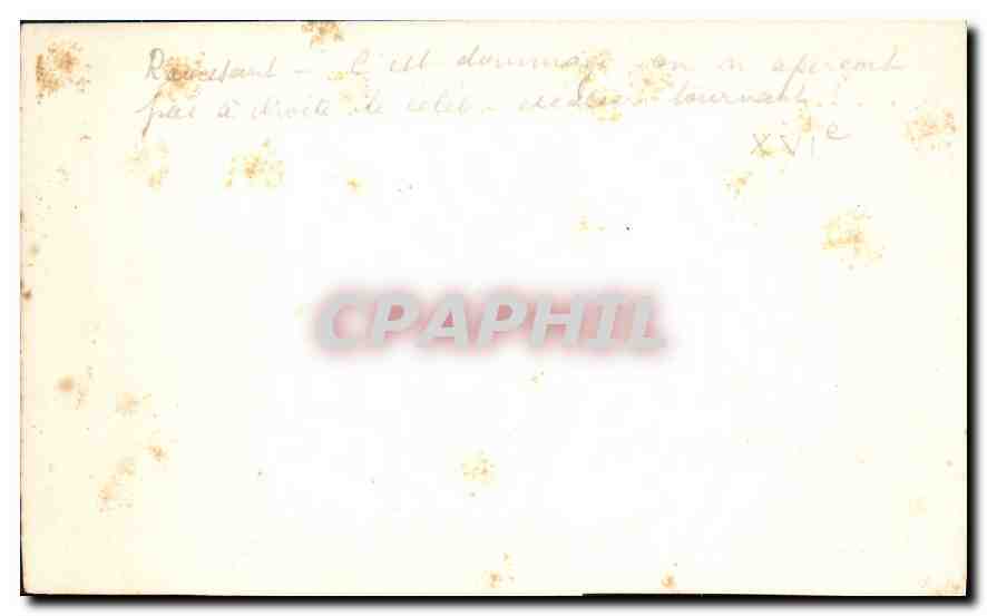 CPA Chateau de Blois  — Verso